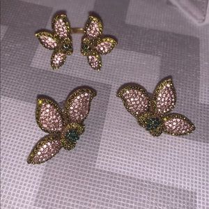 Stella and Dot earring and ring set